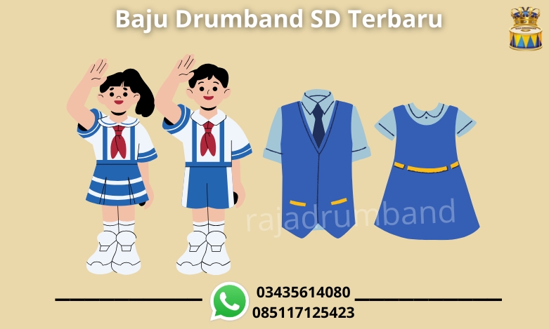 baju drumband sd terbaru