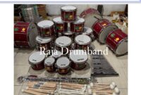 1 Set Alat Drumband 1 Set Alat Drumband