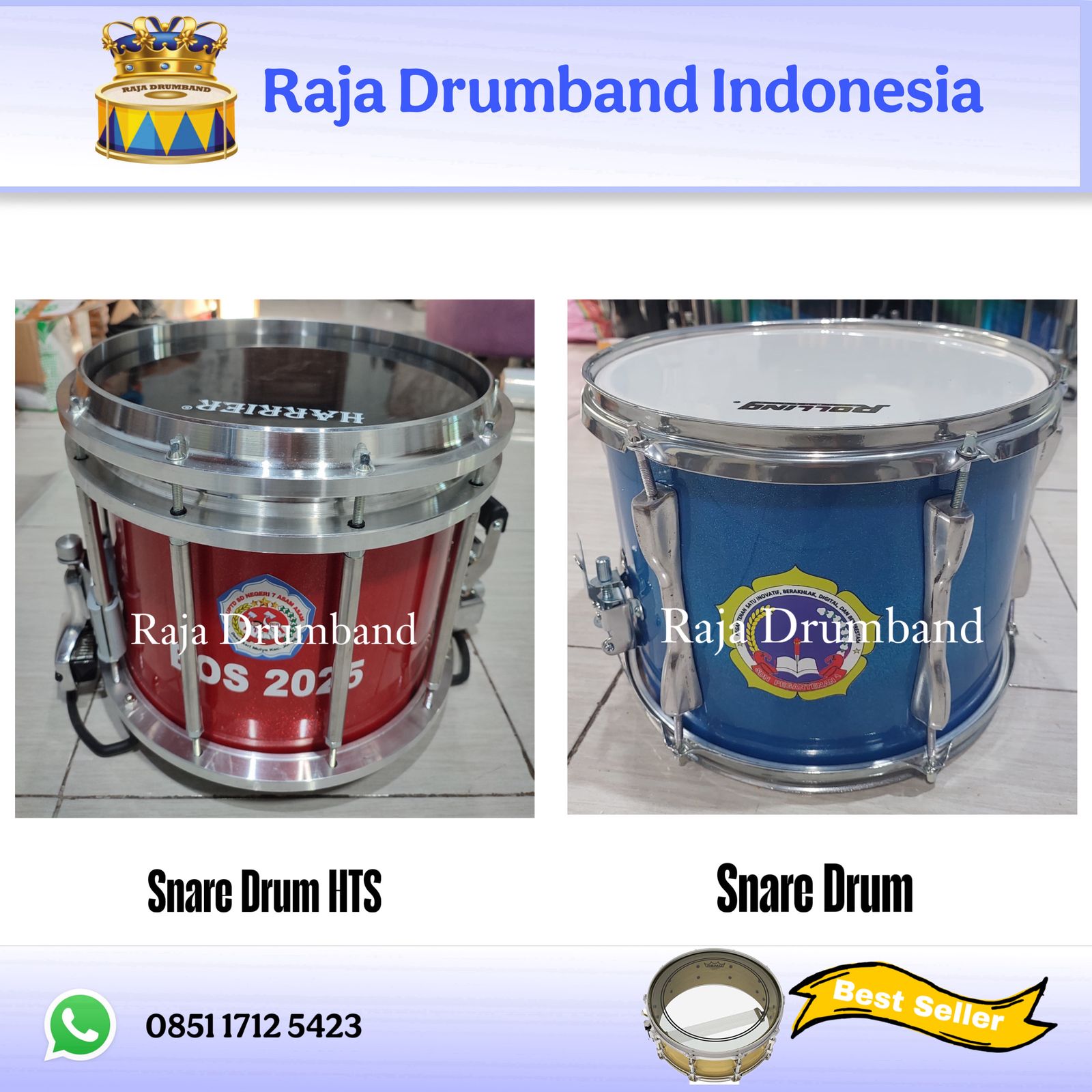Perbedaan Snare Drum Hts dan Snare Drum Biasa