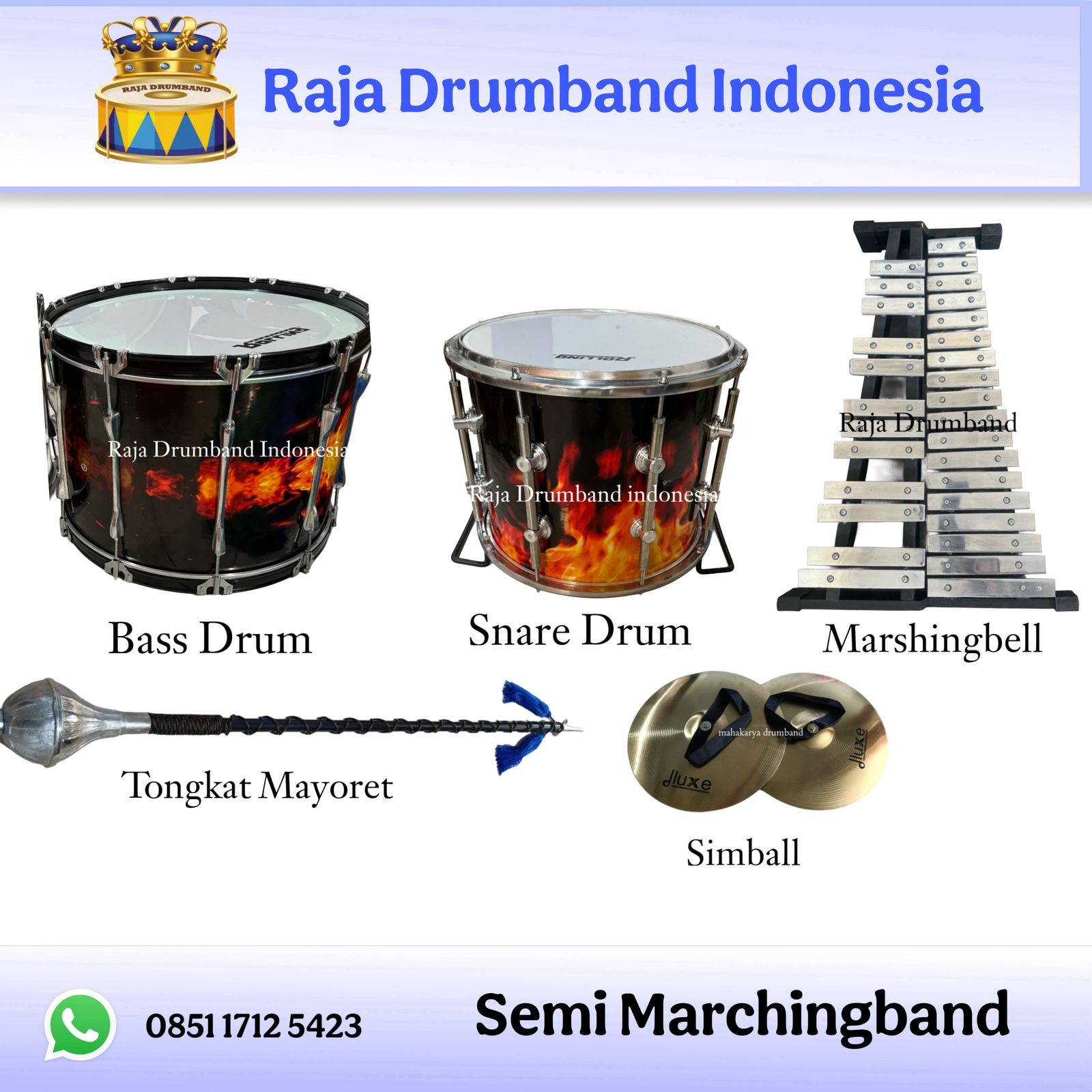 Nama Nama Alat Marchingband