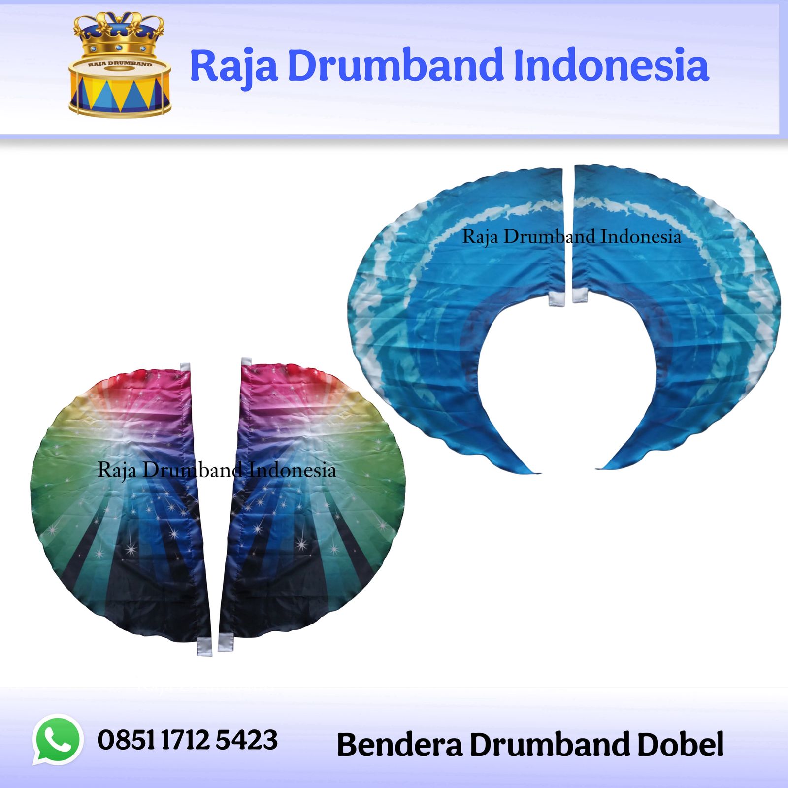 Bendera Drumband Dobel