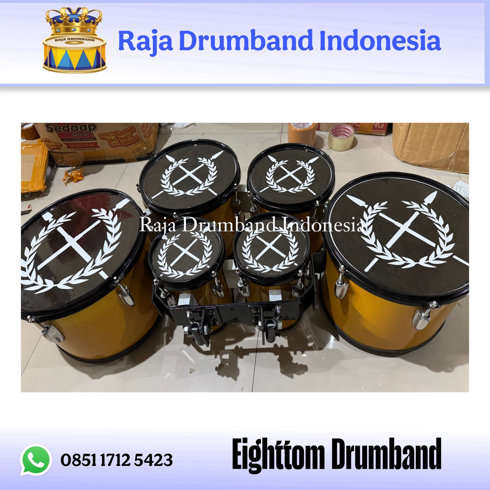 Alat Drumband Eighttom