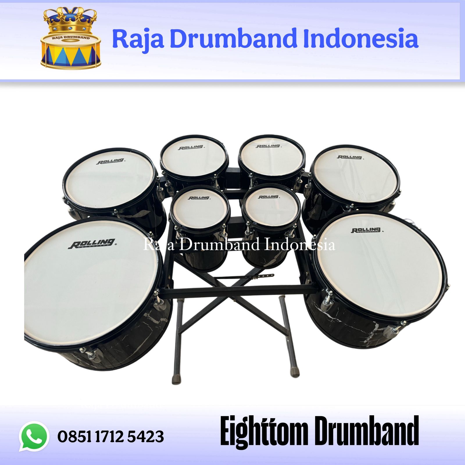 Apa itu Alat Drumband 8 Tom